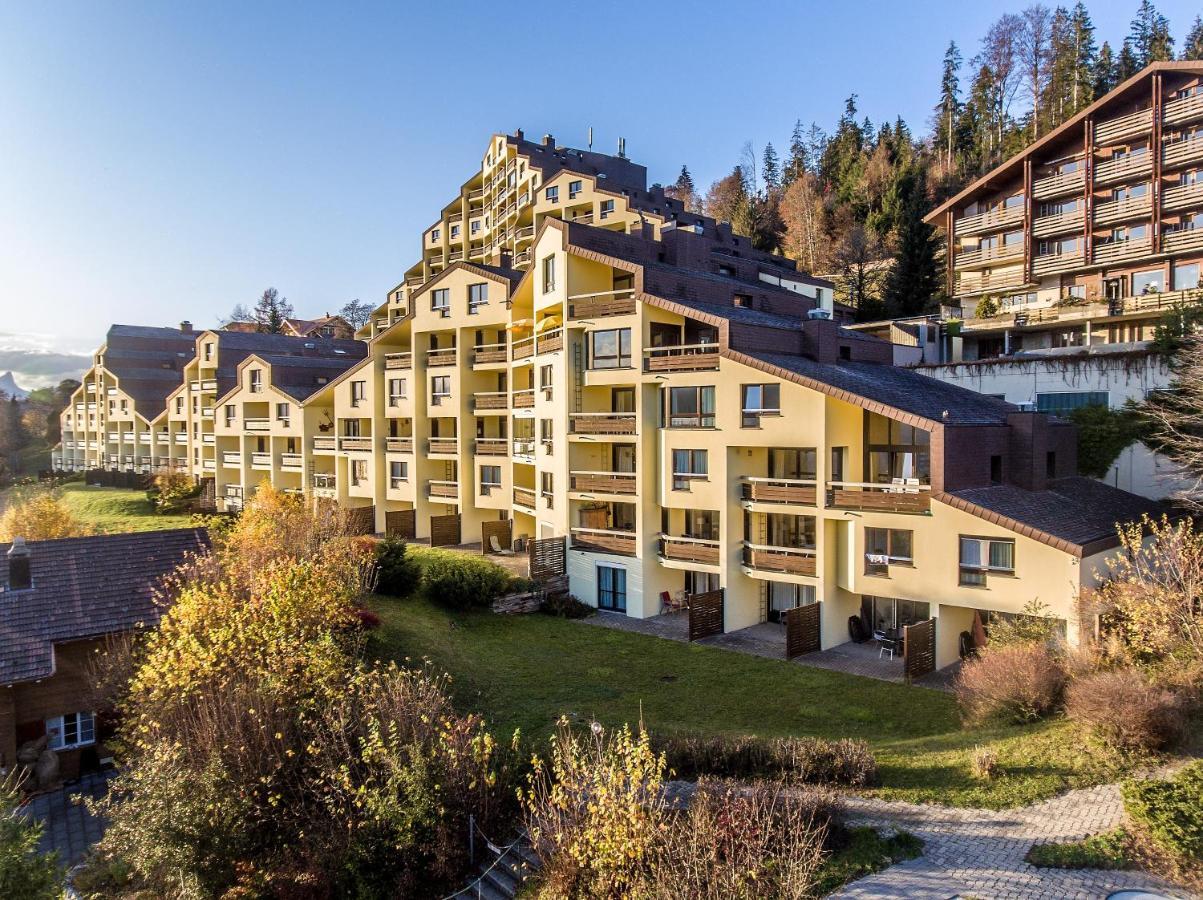 Apartment Alpenrose 2.5 Mit Mitbenutzung Spa & Wellness - Griwa Rent Ag Beatenberg Exterior foto
