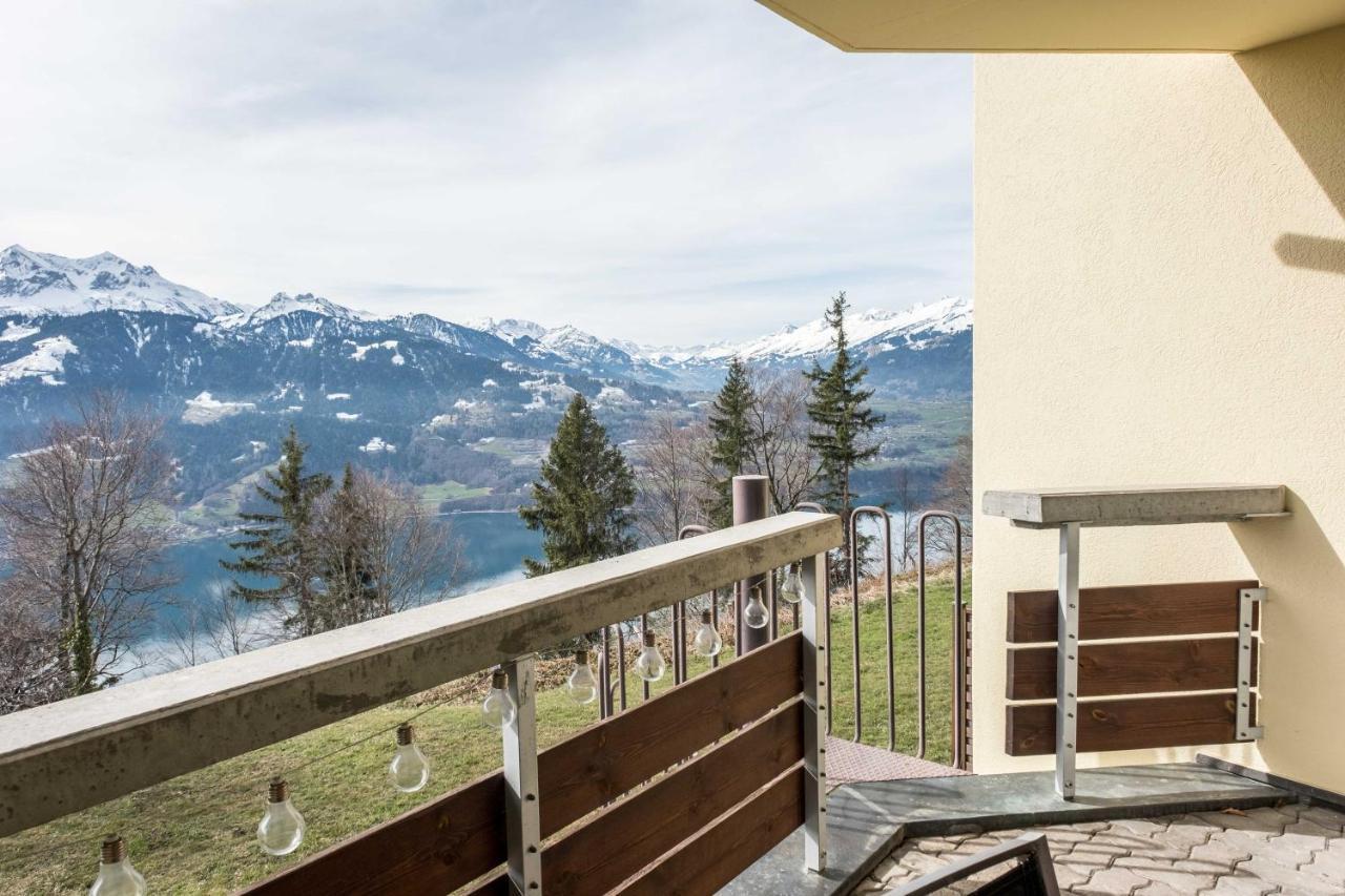 Apartment Alpenrose 2.5 Mit Mitbenutzung Spa & Wellness - Griwa Rent Ag Beatenberg Exterior foto